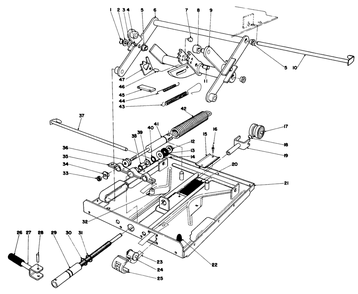 Part Location Diagram of 107684 Toro Weight-Front