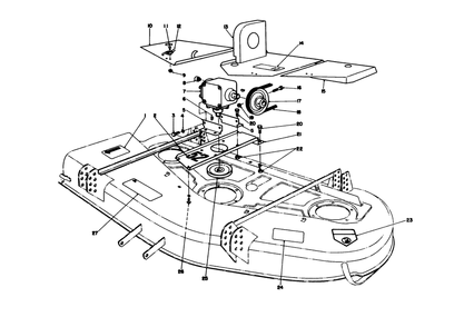 Cutting Unit Covers & Gear Box Assembly Diagram and Parts List for 30753 500001 - 599999 Toro Lawn Mower