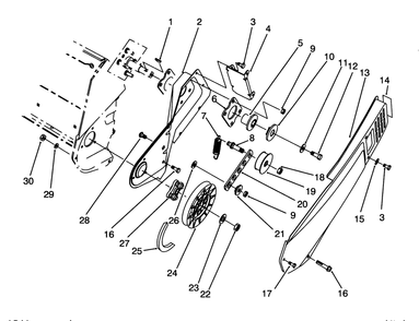 Part Location Diagram of 84-5250 Toro DISCONTINUED