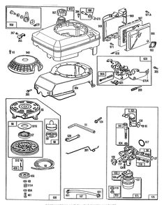 Engine Model 124702-0136-01 Diagram and Parts List for 26562 0000001 - 0999999 Toro Lawn Mower