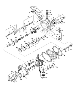 Transaxle Model No. 615 Parts List Diagram and Parts List for 55051 0000001 - 0999999 Toro Lawn Tractor