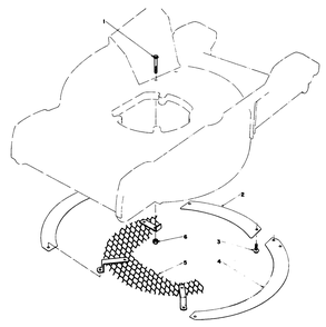 Leaf Shredder Kit No. 59100 (Optional) Diagram and Parts List for 20762 1000001 - 1999999 Toro Lawn Mower