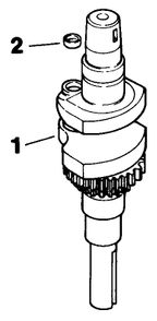 Crankshaft-Engine Kohler Model No. Cv14 T-1412 Diagram and Parts List for 30114 1000001 - 1999999 Toro Lawn Tractor Accessories