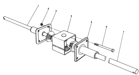 Differential Assembly Diagram and Parts List for 56145 9000001 - 9999999 Toro Lawn Tractor
