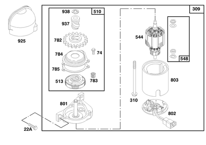Engine Gts 150 (Model No. 20466 Only) Diagram and Parts List for 20466 6900001 - 6999999 Toro Lawn Mower