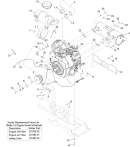 Part Location Diagram of 116-4543 Toro Harness-Light Indicator (Efi)