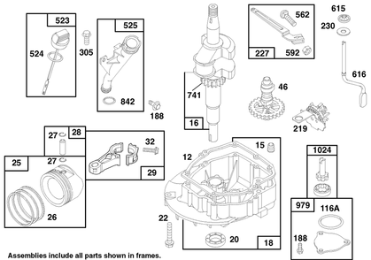 Engine Gts 150 Diagram and Parts List for 20481 7900001 - 7999999 Toro Lawn Mower