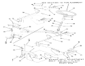 Front Axle And Steering (mower Hanger) Diagram and Parts List for A2-11BP01 1984 Toro Lawn Tractor