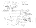 Engine Diagram and Parts List for 22-08B301 1985 Toro Lawn Tractor