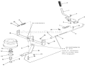 Part Location Diagram of 110645 Toro Assembly Handle