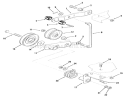 Page F Diagram and Parts List for 22-08B301 1985 Toro Lawn Tractor
