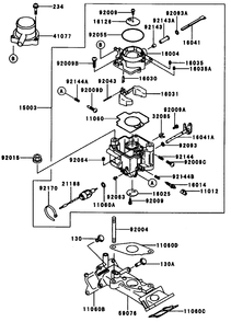 Part Location Diagram of 21188-2006 Kawasaki DISCONTINUED