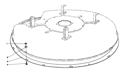 Wet Grass Bagging Kit No. 38-5730 Diagram and Parts List for 57375 9000001 - 9999999 Toro Lawn Tractor