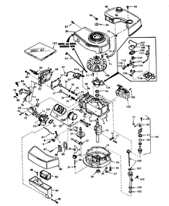 Engine Tecumseh Model No. Tnt 100-10080d Diagram and Parts List for 16077 2000001 - 2999999 Toro Lawn Mower