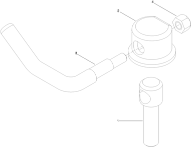 Lever Assembly Diagram and Parts List for 74274 (313000001-313999999)(2013) Toro Lawn Mower