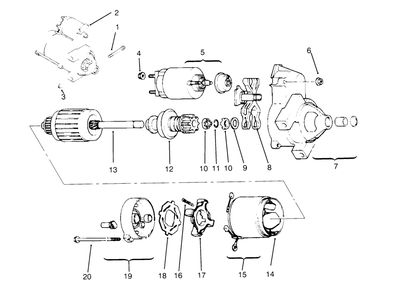 Starting System (Kohler Engine Cv16s-Ps61514) Diagram and Parts List for 72042 5900001 - 5900796 Toro Lawn Tractor