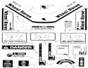 Part Location Diagram of 111635 Toro Decal Mower Clutch