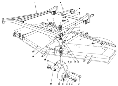 Part Location Diagram of 57-0780 Toro Plate-Lift Arm