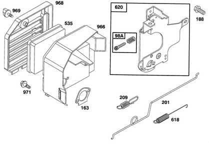 Engine Gts 150 Diagram and Parts List for 22145 5900001 - 5999999 Toro Lawn Mower
