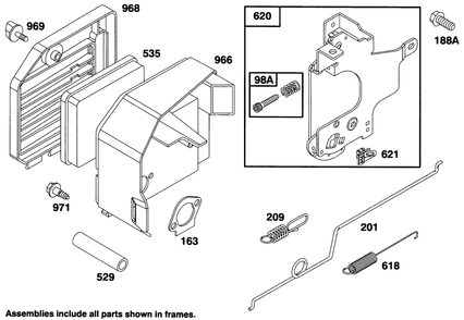 Engine Gts 150 Diagram and Parts List for 20766B 49000001 - 49999999 Toro Lawn Mower