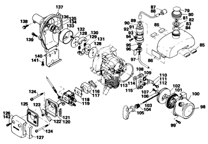 Part Location Diagram of 41-8000 Toro DISCONTINUED