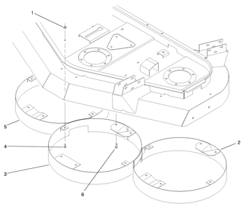 Part Location Diagram of 92-5600-01 Toro CHAMBER ASM-CENTER