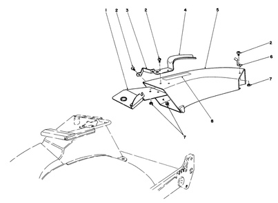 Side Discharge Chute Model No. 59108 (Optional) Diagram and Parts List for 20692 7000001 - 7999999 Toro Lawn Mower