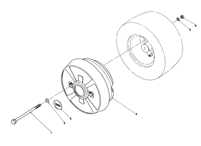 Part Location Diagram of 11-0430 Toro Tire Chains (Optional)