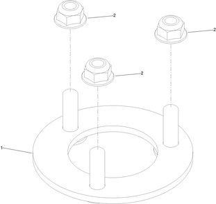 Part Location Diagram of 140-4906 Toro Pulley Mount Asm