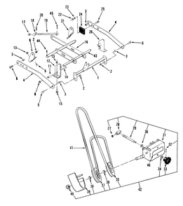 Part Location Diagram of 110758 Toro Hitch