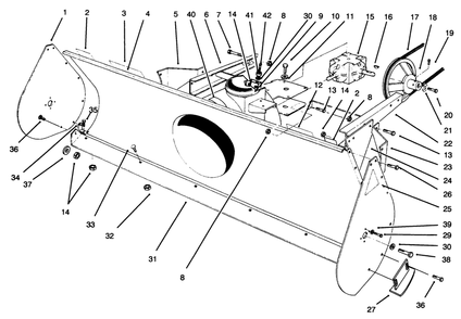 Part Location Diagram of 92-8019 Toro Decal-Rear Weight