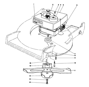 Engine Assembly Diagram and Parts List for 20785 1000001 - 1999999 Toro Lawn Mower