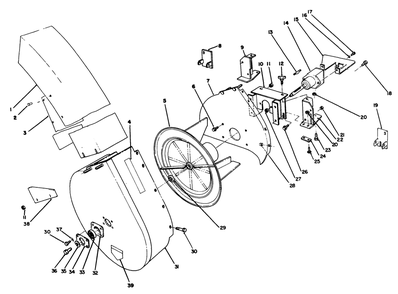 Grass Collector-Groundsmaster 200 Series Diagram and Parts List for 30561 90000001 - 99999999 Toro Lawn Tractor Accessories