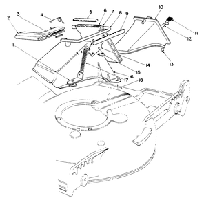 Recycler Bagging Kit Model No. 59174 Diagram and Parts List for 20219 1000001 - 1999999 Toro Lawn Mower