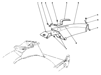 Side Discharge Chute Model No. 59108 (Optional) Diagram and Parts List for 20620 7000001 - 7999999 Toro Lawn Mower