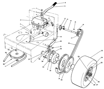 Axle Assembly Diagram and Parts List for 30180 200001 - 299999 Toro Lawn Tractor Accessories