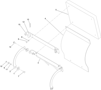 Cushion Assembly Diagram and Parts List for 74568TE (313000001-313999999)(2013) Toro Lawn Mower