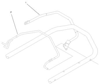 Handle Control Assembly Diagram and Parts List for 20823 9900001 - 9999999 Toro Lawn Mower