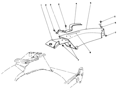 Side Discharge Chute Model No. 59108 (Optional) Diagram and Parts List for 20676 5000001 - 5999999 Toro Lawn Mower