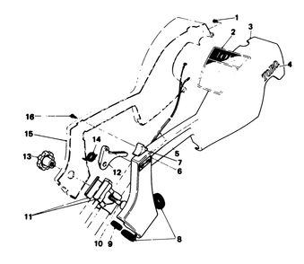 Shroud Diagram and Parts List for 51625 0000001 - 0999999 Toro Trimmer
