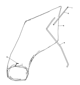 Giant Bagging Kit No. 29-9750 (Optional) Diagram and Parts List for 16212C 6000001 - 6999999 Toro Lawn Mower