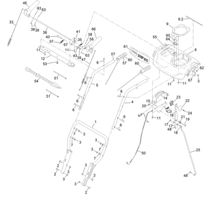 Part Location Diagram of 145-0677-03 Toro BRACKET-INTERLOCK