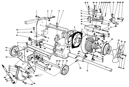 Part Location Diagram of 54-2130 Toro Traction Plate