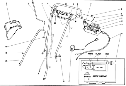 Part Location Diagram of 5-3332 Toro DISCONTINUED
