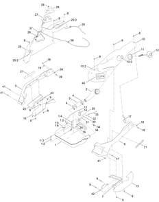Fuel Assembly Diagram and Parts List for 76511 417236212 - 417299999 Toro Lawn Tractor