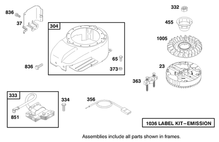 Engine Gts-200 Diagram and Parts List for 22160 8900001 - 8999999 Toro Lawn Mower