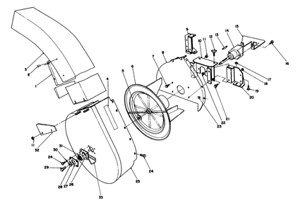 Grass Collection System Model No. 30751 (Optional) Diagram and Parts List for 30718 1000001 - 1999999 Toro Lawn Tractor
