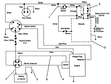 Electric Schematic Diagram and Parts List for 30185 20000001 - 29999999 Toro Lawn Tractor Accessories