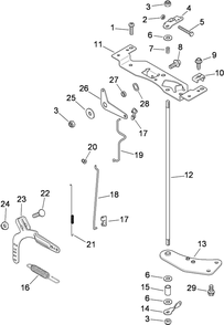 Part Location Diagram of 2408949-S Toro Spring-Governor