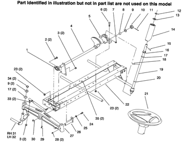 Part Location Diagram of 94-3715-01 Toro DISCONTINUED
